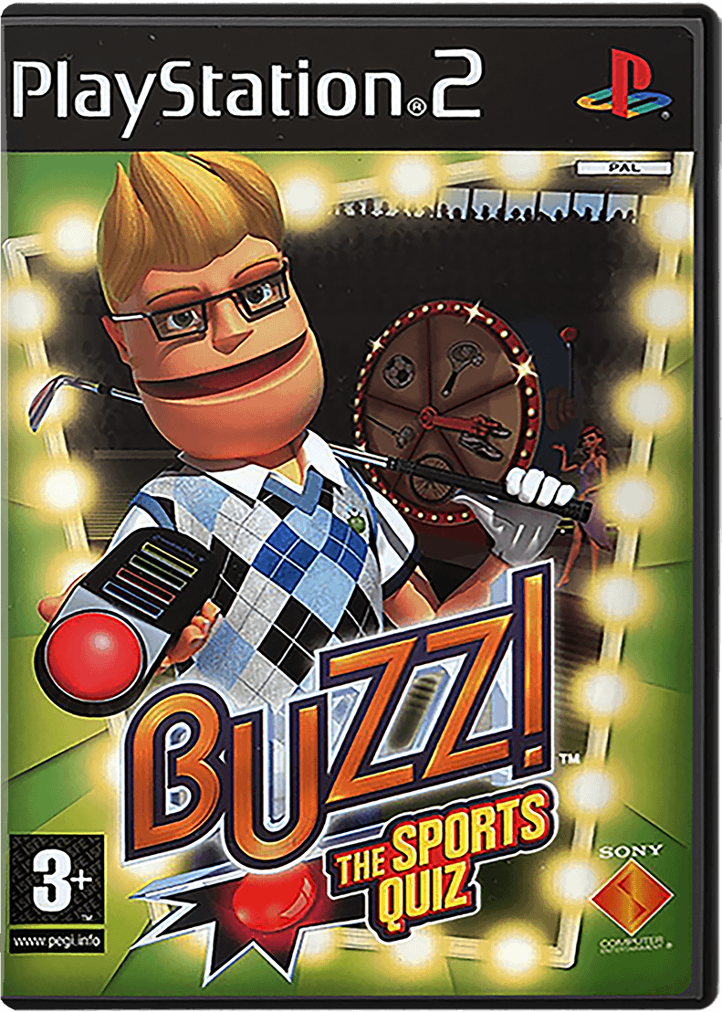 Buzz The Sports Quiz box art for Playstation 2